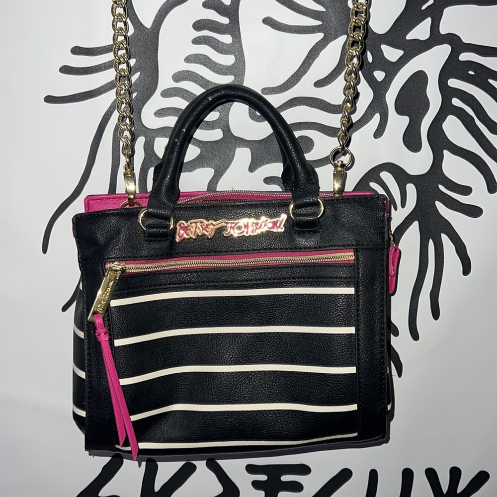 Betsey Johnson convertible handbag